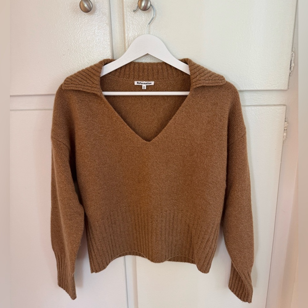Reformation cashmere sweater